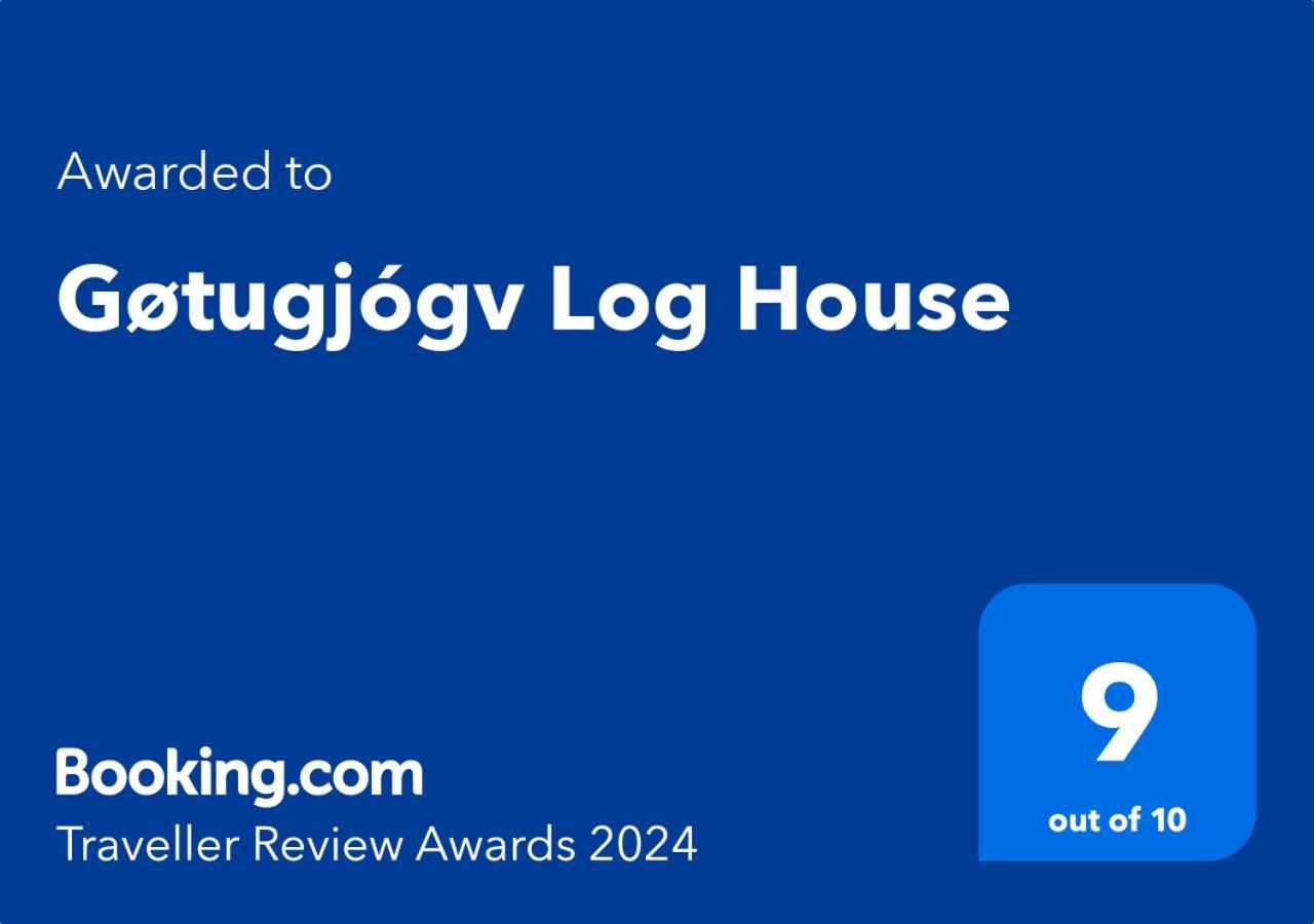 Gotugjogv Log House Apartment Exterior photo